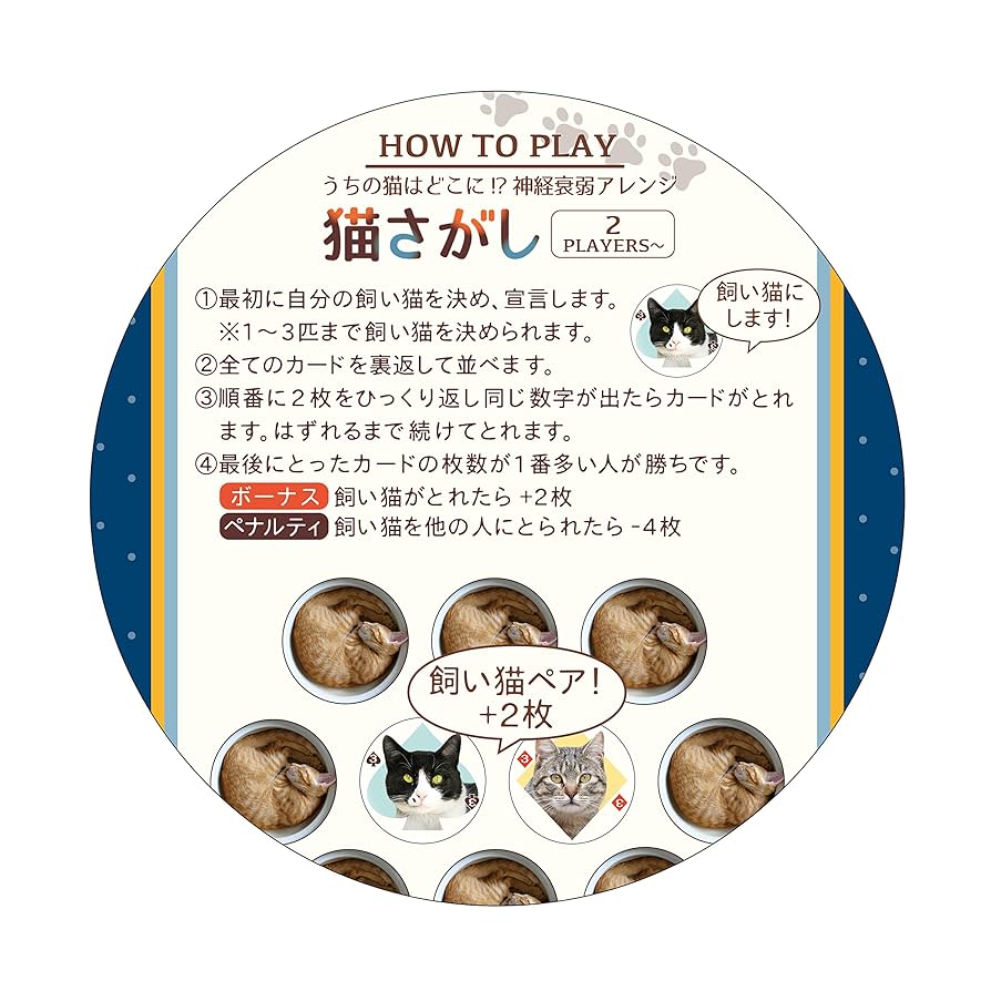 Amazon.co.jp: ねこトランプ : Toys & Games